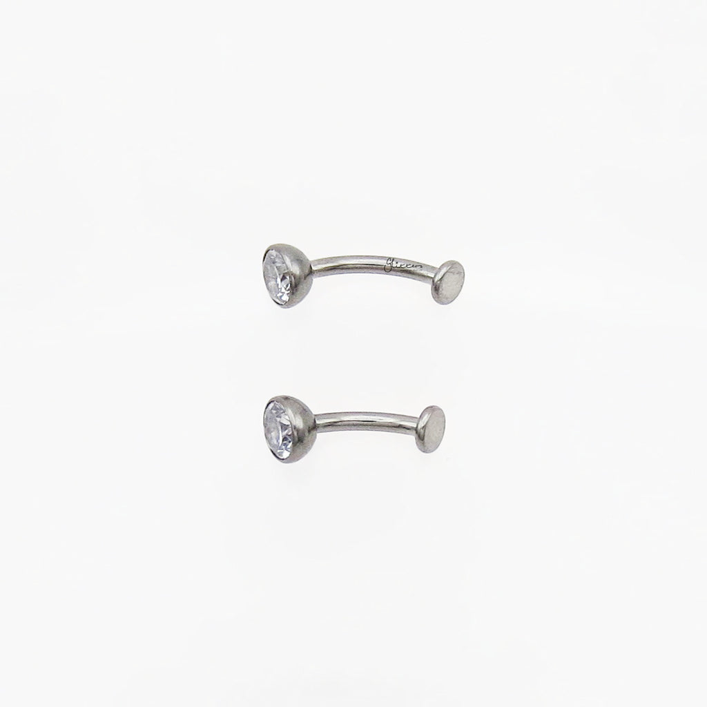 Titanium Floating Belly Navel Ring