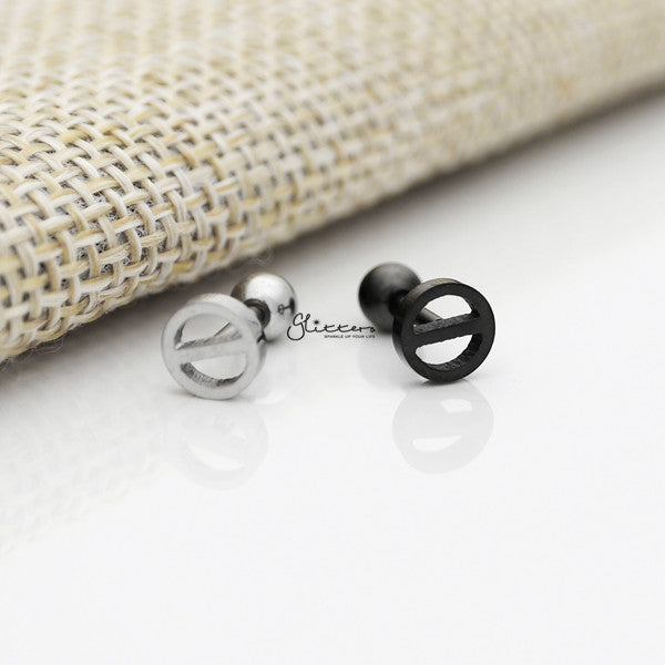 316L Surgical Steel Circle Barbell for Tragus, Cartilage, Conch, Helix Piercing and More-Body Piercing Jewellery, Cartilage, Conch Earrings, Helix Earrings, Jewellery, Lobe piercing, Tragus-FP0019-26A_600-Glitters