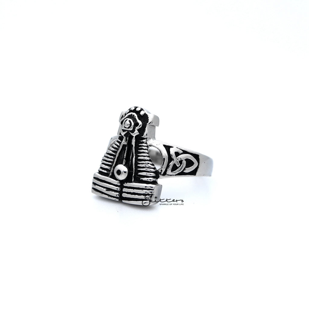 Men's Antiqued Stainless Steel Motorcycle Engine Casting Rings-Jewellery, Men's Jewellery, Men's Rings, Rings, Stainless Steel, Stainless Steel Rings-SR0124_1000-02-Glitters