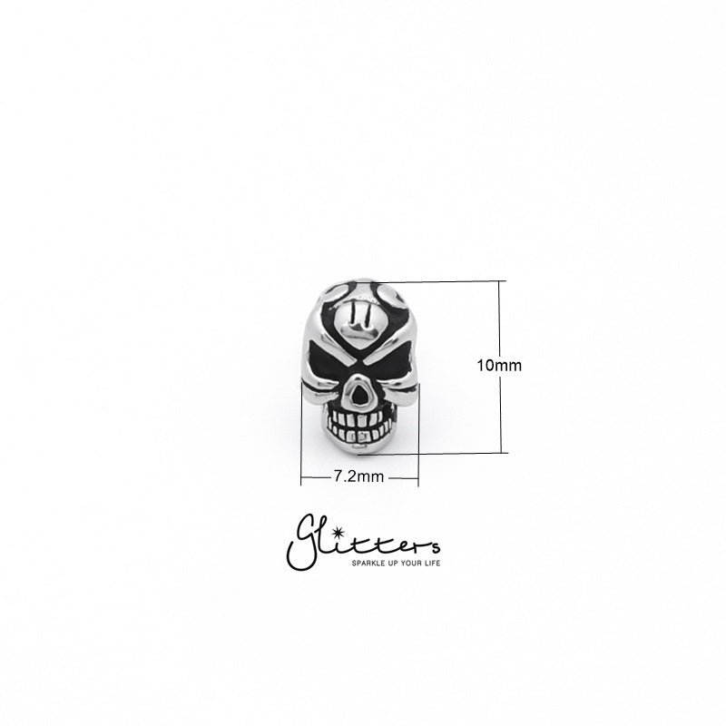 Stainless Steel Skull Fake Plug-Body Piercing Jewellery, earrings, Fake Plug, Jewellery, Men's Earrings, Men's Jewellery, Stainless Steel-fp0102_1__New_dea65fb3-620e-4632-9192-31b891cc0e51-Glitters