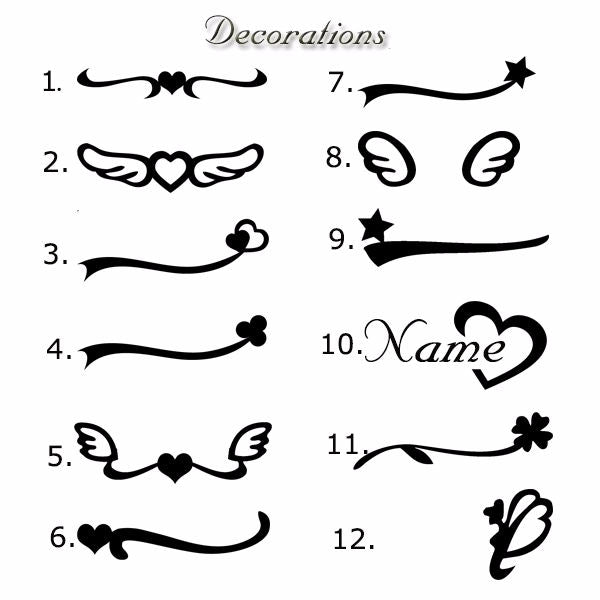 Personalized Sterling Silver Name Necklace with Decoration-name necklace, name necklace with decoration, Personalized-name_necklace_decoration-01-Glitters