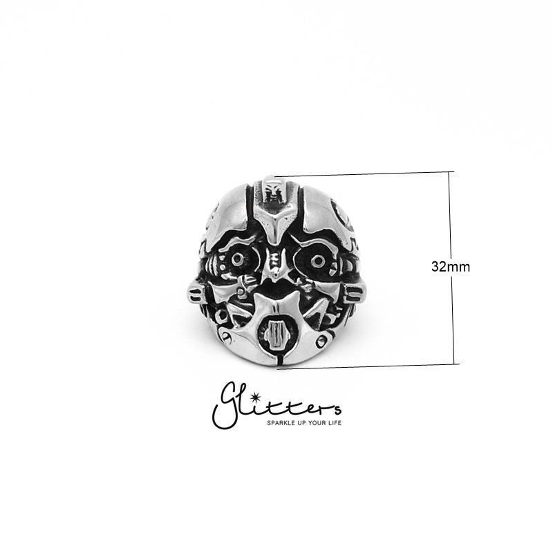 Stainless Steel Transformers Robot Casting Rings-Jewellery, Men's Jewellery, Men's Rings, Rings, Stainless Steel, Stainless Steel Rings-sr0144_1__New-Glitters