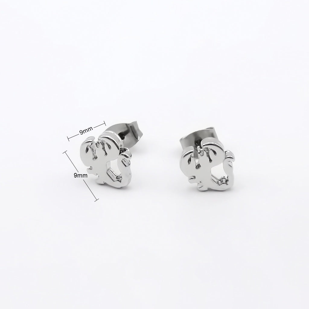 Scorpion Stud Earrings