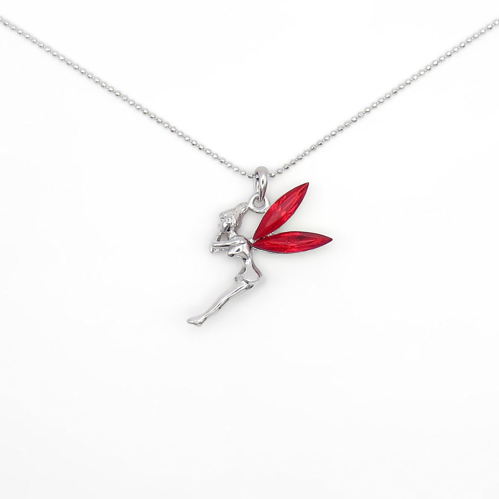 Crystal Fairy necklace-Stainless Steel Chains-1-Glitters
